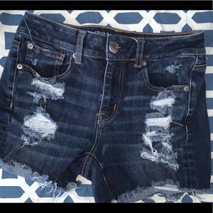 AE jean shorts